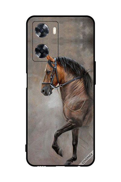 Covernex Protective Case Cover For Oppo A57s Vintage Picture Of Horse