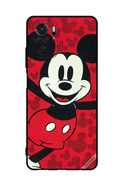 Covernex غطاء حماية لهاتف شاومي ريدمي نوت 10 إس 4 جي - ميكي ماوس سعيد