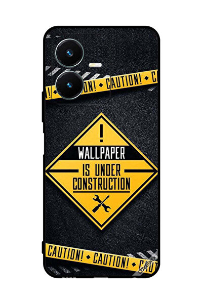 Covernex غطاء حماية لهاتف فيفو Y22 - ورق جدران قيد الإنشاء