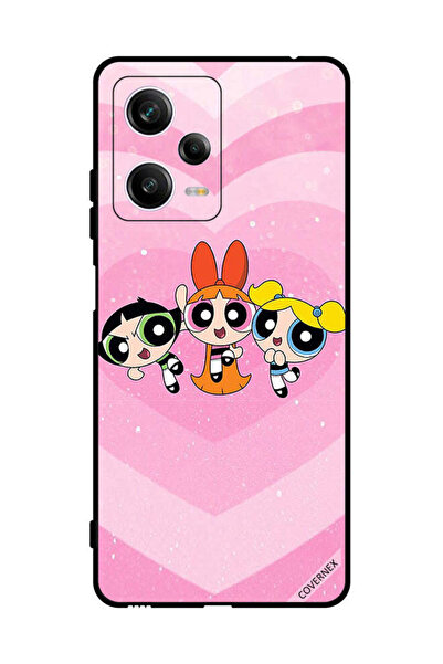 Covernex غطاء حماية لهاتف شاومي ريدمي نوت 12 برو - رسوم متحركة للفتيات القويات