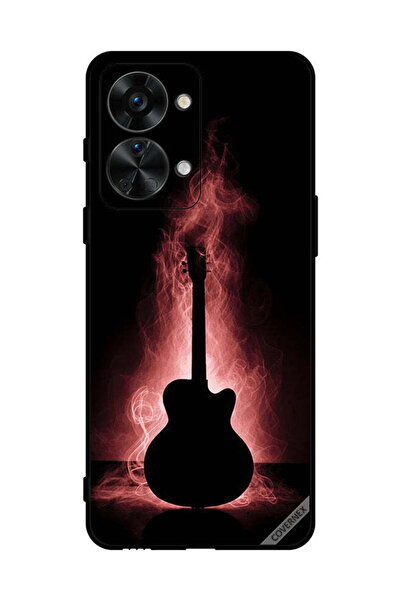 Covernex غطاء حماية لهاتف OnePlus NORD 2T بتصميم انعكاس الجيتار في الظلام