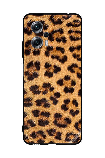 Covernex غطاء حماية لهاتف شاومي ريدمي نوت 11T برو بنقشة جلد النمر