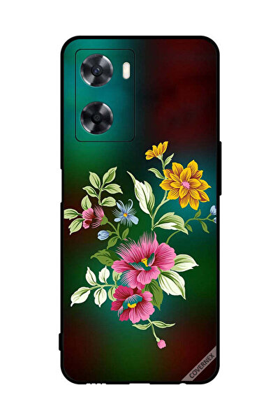 Covernex غطاء حماية لهاتف Oppo A77s - زهور عالية الدقة