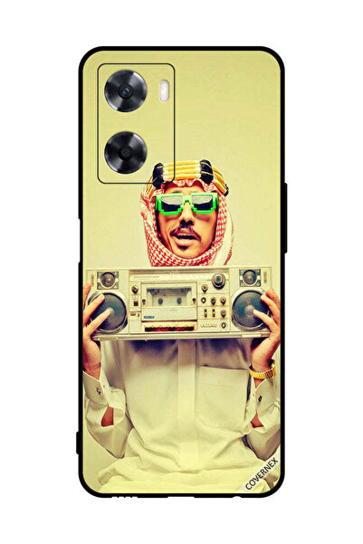 Covernex غطاء حماية لهاتف Oppo A77 4G يحمل جهاز موسيقى عتيق