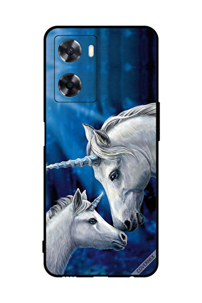 Covernex غطاء حماية لهاتف Oppo A77s - محب يونيكورن - طفل يونيكورن