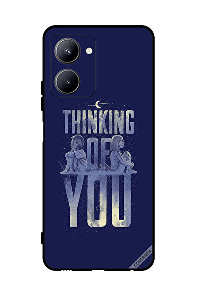 Covernex غطاء حماية لهاتف Realme C33 Thinking Of You