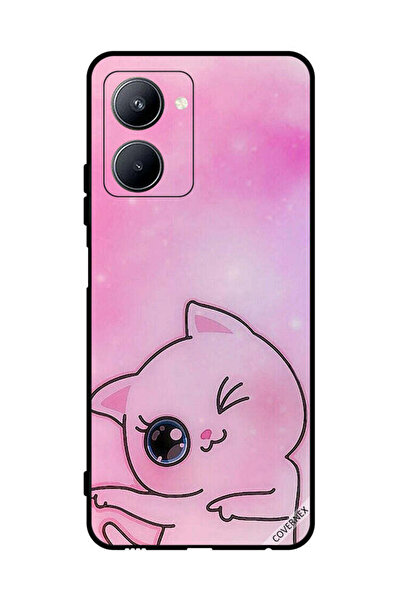 Covernex غطاء حماية لهاتف Realme C33 Go This Way Kitten