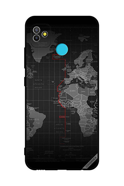 Covernex غطاء حماية لهاتف تكنو بوب 5 بطبعة حدود المحيط