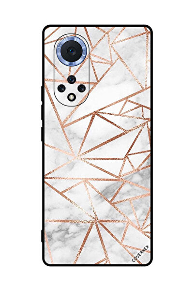 Covernex غطاء حماية لهاتف Honor 50 Pro بنمط رخامي وورق جدران