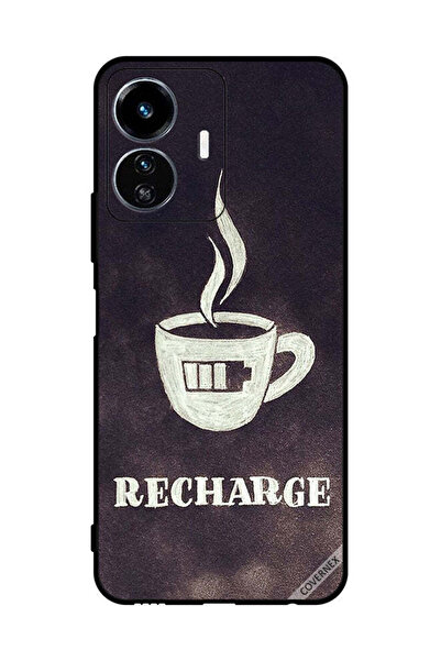 Covernex غطاء حماية لهاتف Vivo Y77e Coffee Recharge
