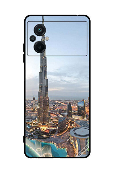 Covernex غطاء حماية لهاتف شاومي بوكو M5 4G منظر جميل لوسط مدينة دبي