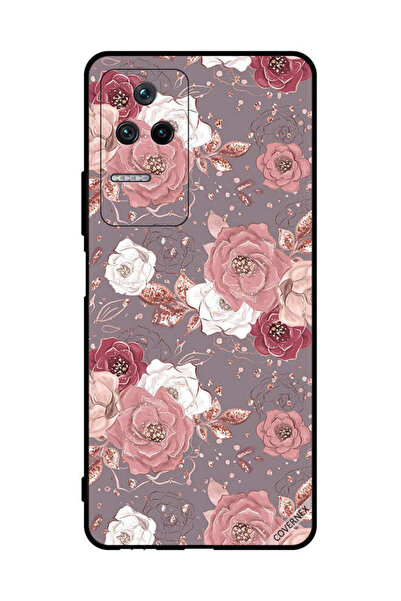 Covernex غطاء حماية لهاتف Xiaomi Poco F4 5G بنقشة زهور