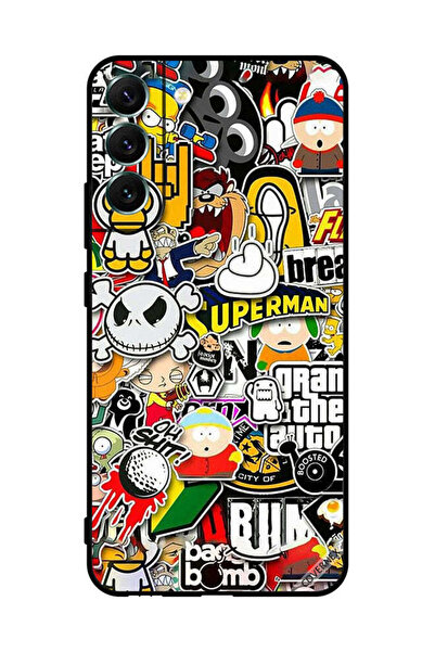 Covernex غطاء حماية لهاتف سامسونج S22+ 5G بملصقات