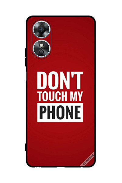 Covernex غطاء حماية لهاتف Oppo A17 - لا تلمس هاتفي