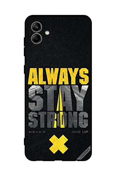 Covernex غطاء حماية لهاتف سامسونج جالاكسي A04 4G - ابق قويًا دائمًا ولا تستسل...