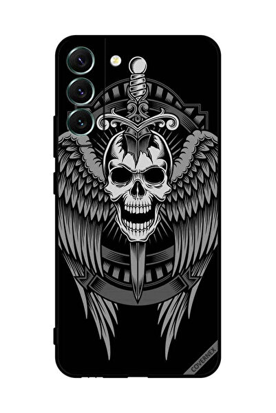 Covernex غطاء حماية لهاتف سامسونج S22+ 5G جمجمة بأجنحة نسر