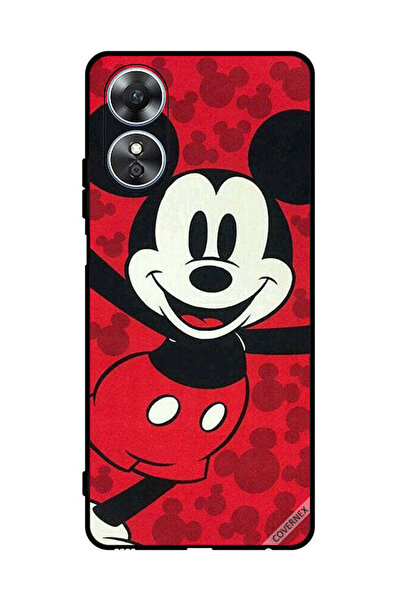 Covernex غطاء حماية لهاتف Oppo A17 ميكي ماوس سعيد