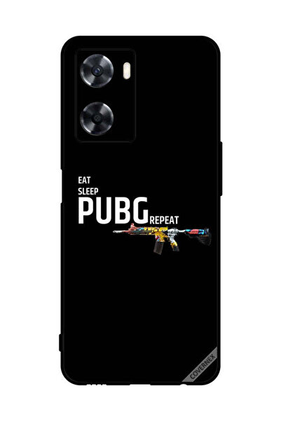 Covernex غطاء حماية لهاتف Oppo A57s، تناول الطعام، النوم، تكرار لعبة Pubg