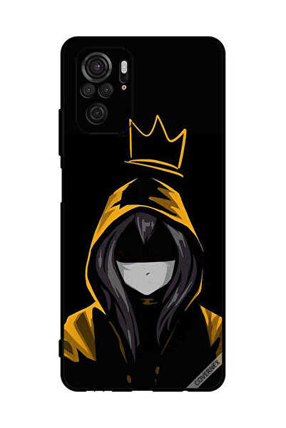 Covernex غطاء حماية لهاتف شاومي ريدمي نوت 10 4G - رسمة فتاة الملكة