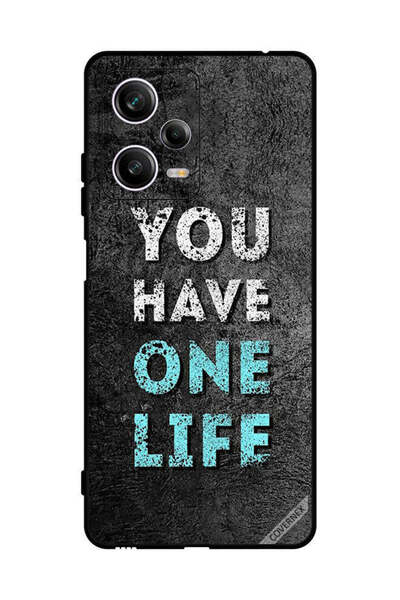 Covernex Protective Case Cover For Xiaomi Redmi Note 12 Pro You Have One Life