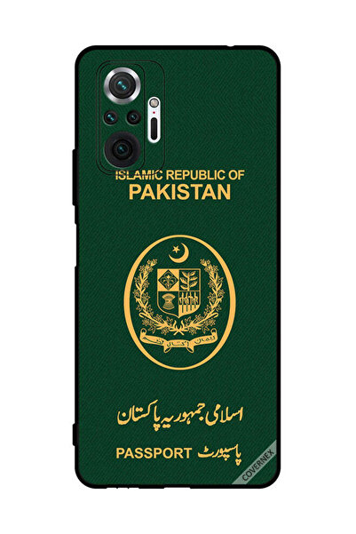 Covernex غطاء حماية لهاتف شاومي ريدمي نوت 10 برو بنمط جواز السفر الباكستاني