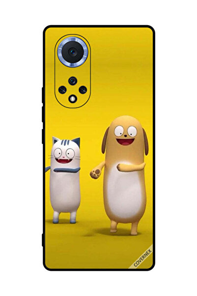 Covernex غطاء حماية لهاتف Honor 50 Pro قصة قطة وكلب