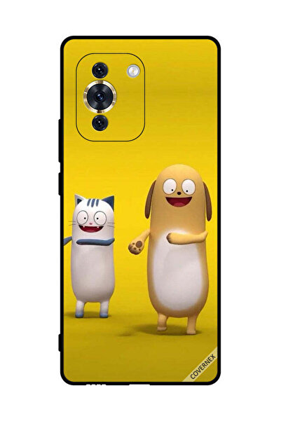 Covernex غطاء حماية لهاتف هواوي نوفا 10 برو قصة قطة وكلب