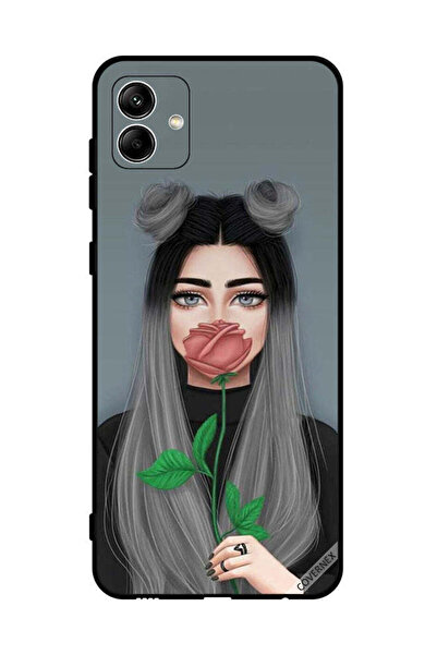 Covernex غطاء حماية لهاتف سامسونج جالاكسي A04 4G برسومات فتاة لطيفة