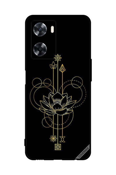 Covernex غطاء حماية لهاتف Oppo A77 4G برسومات زهور عصرية