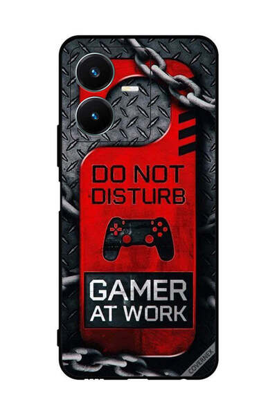 Covernex غطاء حماية لهاتف Vivo Y22s بخلفية شاشة Gamer At Work