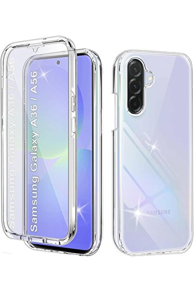 ALC MOBILE Carcasă 360 compatibilă cu Samsung Galaxy A36 / A56 - V2, transpar...