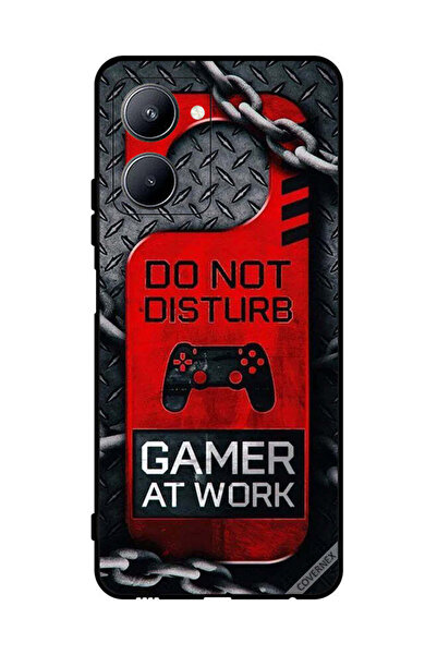 Covernex Protective Case Cover For Realme C33 Gamer At Work Wallpaper