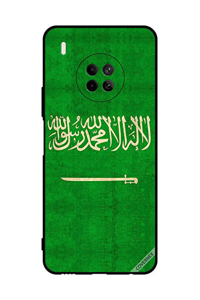 Covernex غطاء حماية لهاتف هواوي Y9A علم المملكة العربية السعودية عتيق
