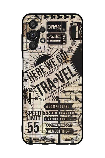 Covernex غطاء حماية لهاتف سامسونج جالاكسي A23 5G Here We Go Travel