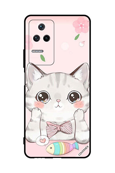 Covernex غطاء حماية لهاتف Xiaomi Poco F4 5G Cat And Fish