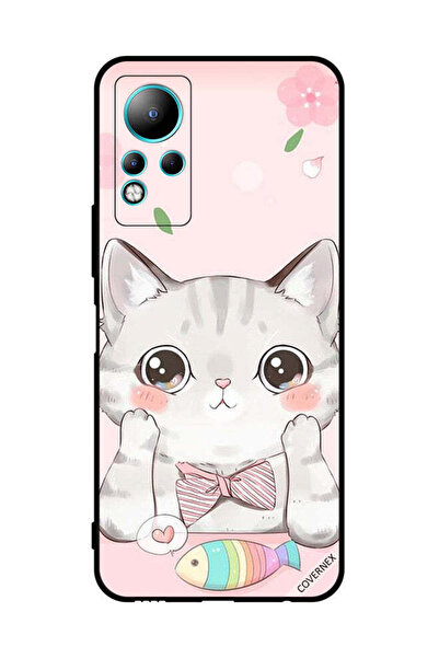 Covernex غطاء حماية لهاتف Infinix Note 11 Cat And Fish