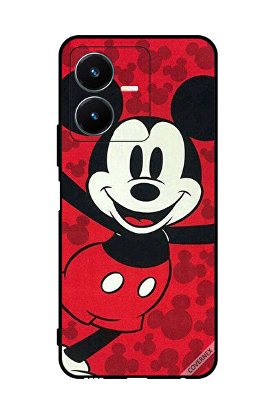Covernex غطاء حماية لهاتف فيفو Y22 ميكي ماوس سعيد
