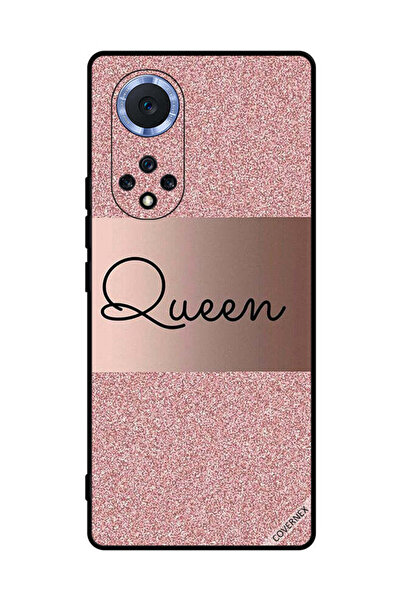Covernex غطاء حماية لهاتف Honor 50 Pro بخلفية لامعة من Queen Glitters