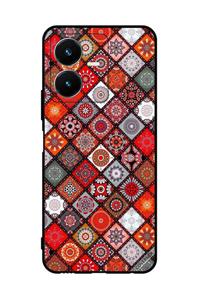 Covernex غطاء حماية لهاتف فيفو Y22 بتصميم ماندالا
