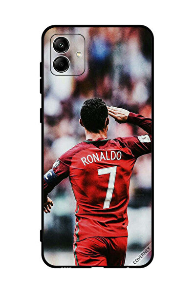Covernex غطاء حماية لهاتف سامسونج جالاكسي A04 4G رونالدو تحية للجمهور