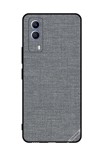 Covernex غطاء حماية لهاتف vivo T1x بنمط قماشي