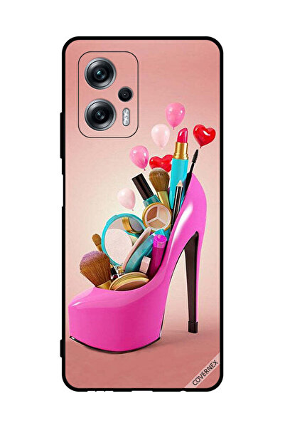 Covernex Protective Case Cover For Xiaomi Poco X4 GT Shoe With Makeup Items