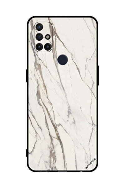 Covernex غطاء حماية لهاتف OnePlus Nord N10 5G بنمط تصميم رخامي