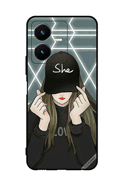 Covernex غطاء حماية لهاتف فيفو Y22 She On Cap