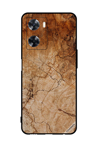 Covernex Protective Case Cover For Oppo A57s Vintage Wooden Pattern