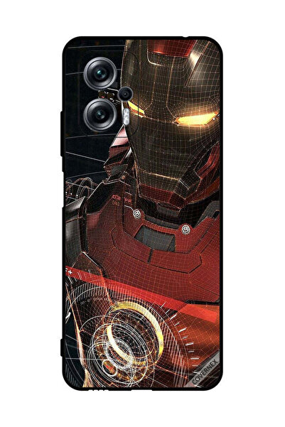 Covernex غطاء حماية لهاتف شاومي ريدمي نوت 11T برو، مستوحى من الرجل الحديدي