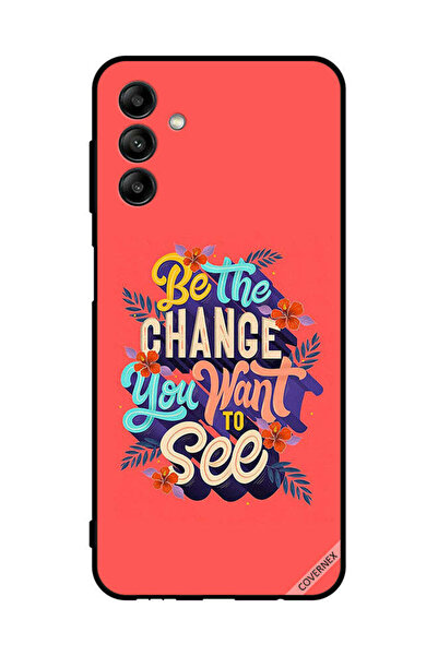 Covernex غطاء حماية لهاتف سامسونج جالكسي A04s كن التغيير الذي تريد رؤيته