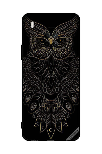 Covernex غطاء حماية لهاتف هواوي Y9A بتصميم بومة زهرية عصرية