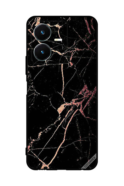 Covernex غطاء حماية لهاتف Vivo Y22s بنمط رخامي متشقق