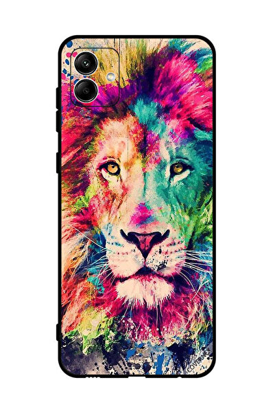 Covernex غطاء حماية لهاتف سامسونج جالاكسي A04 4G بطبعة أسد